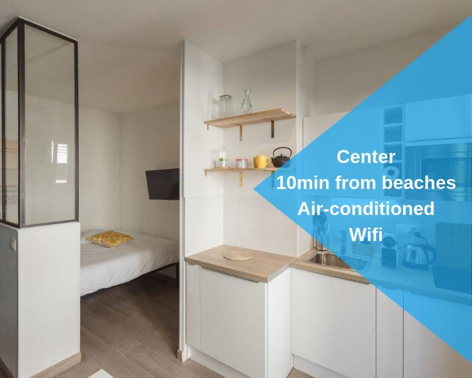 Nicelidays - Le Berlioz - City Central - 7Min From Beaches Экстерьер фото